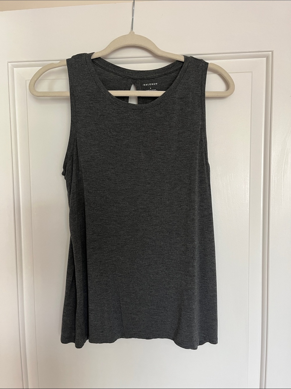 Halogen Dark Charcoal Swing Tank Top